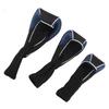 3PCS   Head Covers for Driver Fairway Woods     Elastic   Neck Headcovers Set