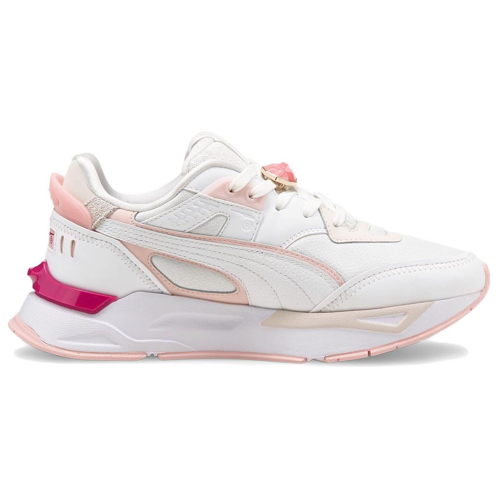 Puma Mirage Sport Crystal Low Top Lifestyle Sneakers Women sneakers White Pink 383321-01