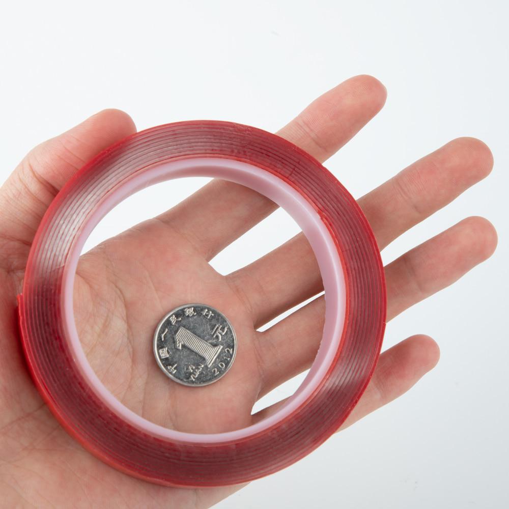 Car Stickers Double Side Tape Glue Interior Accessories Acrylic Foam Transparent Adhesive Glue