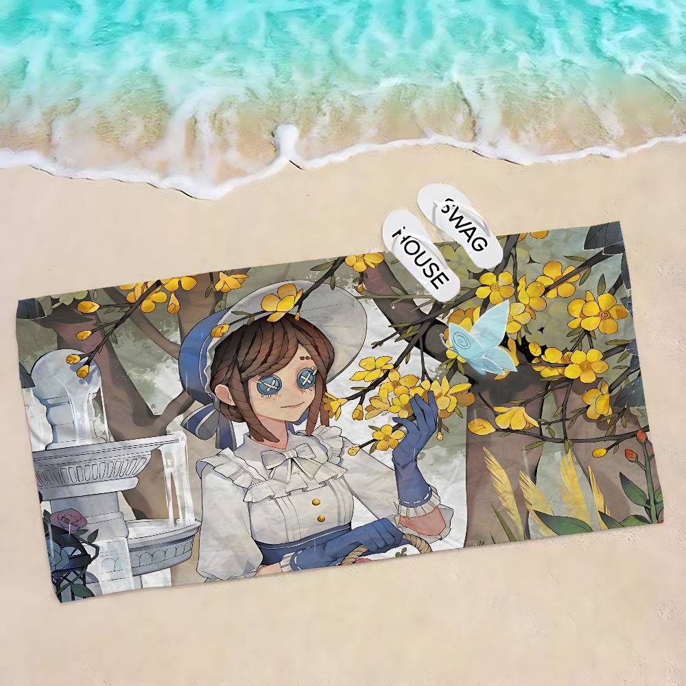 Horror Game I-Identity V Microfiber Blanket Quick Drying Beach Towels Oversized Printing Super Absorbent Pool Towel Blanket