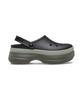 Crocs Classic Stacked Clogs - Black / 211355-001