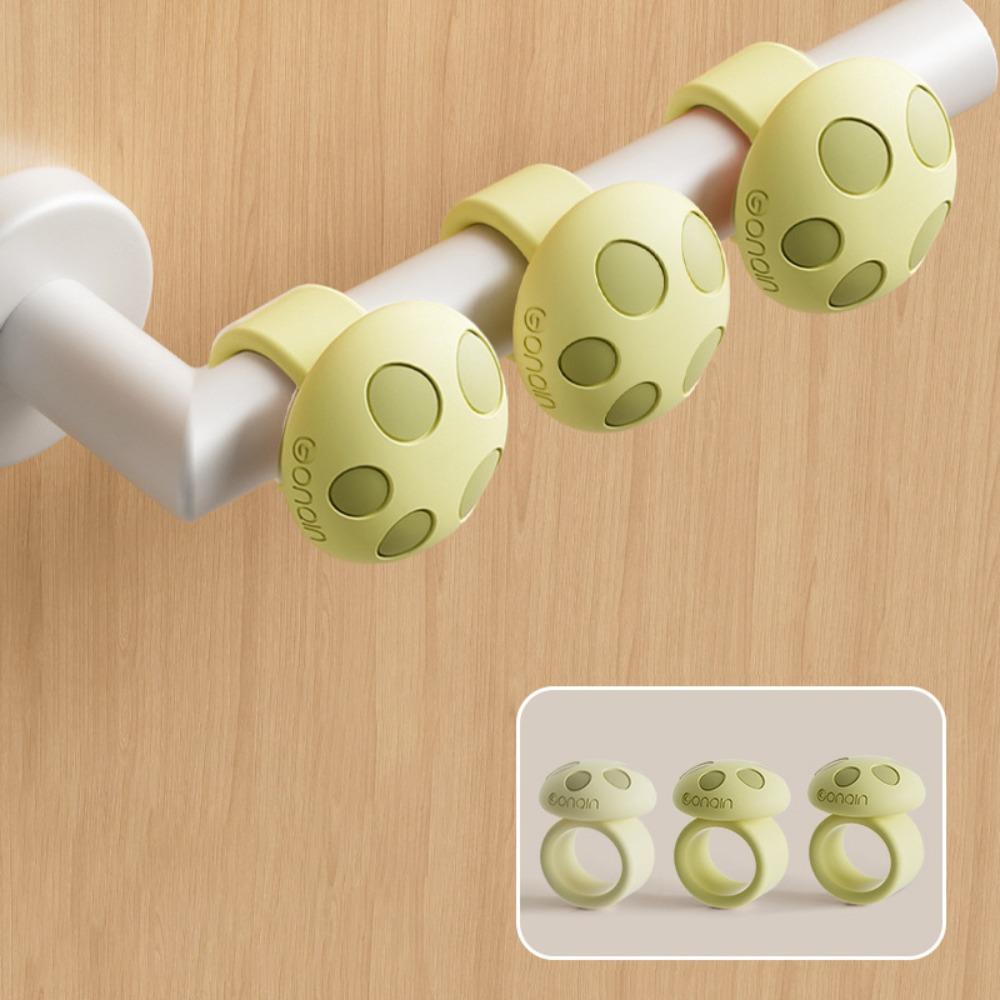 1/2/3PCS Durable Silicone Door Stopper Self Adhesive Anti-Shock Doorstop Mute Guard Door Handle Bumper Furniture