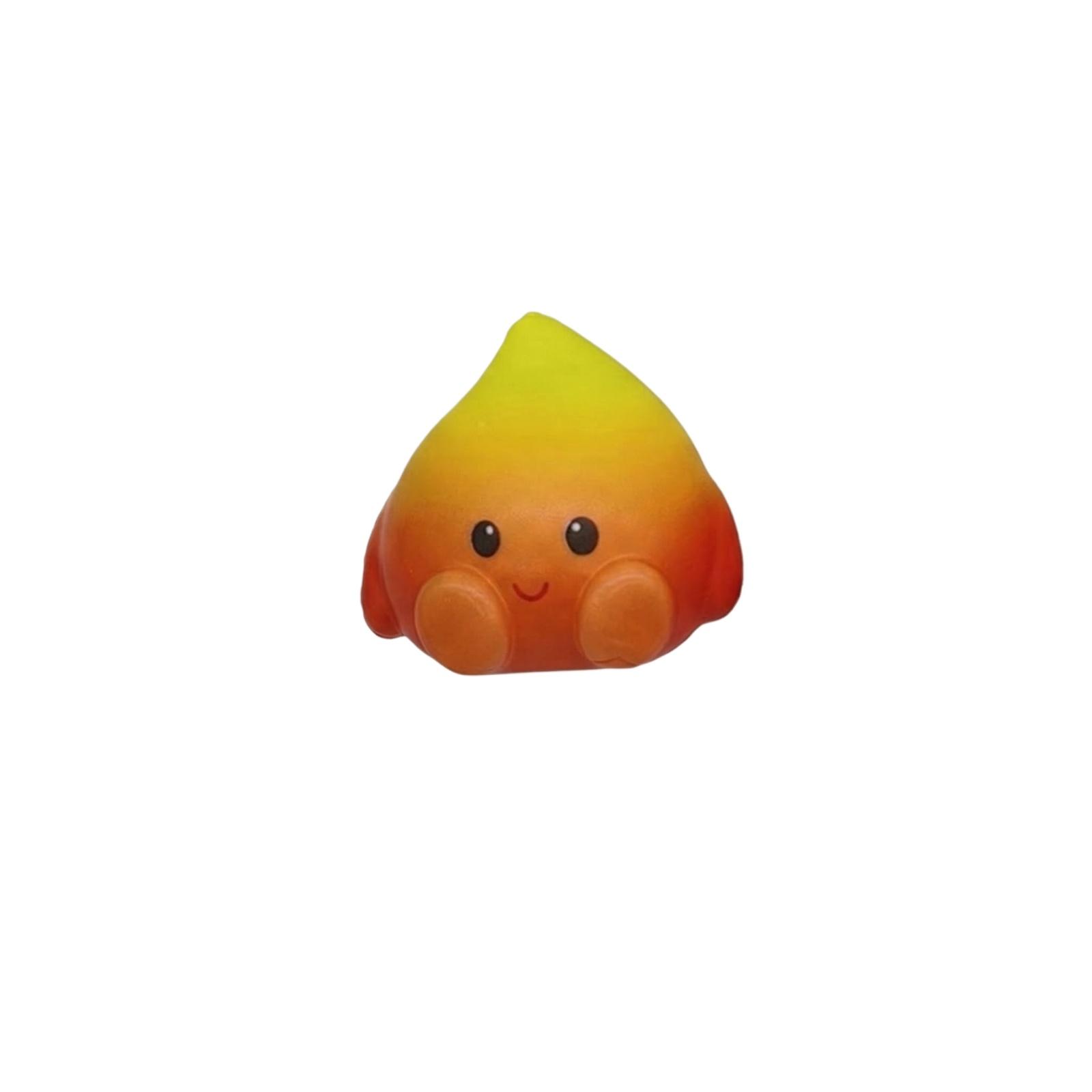 

Soft Plush Stuffed Toy Cute Cartoon Flame Shaped Pillow Comfortable Decorative Cushion for Home Office Car Sofa Bed One Size