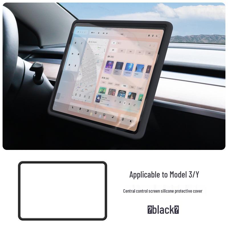 Silikon-Displayschutz & Konsolenabdeckung für Tesla Model 3/Y/YL