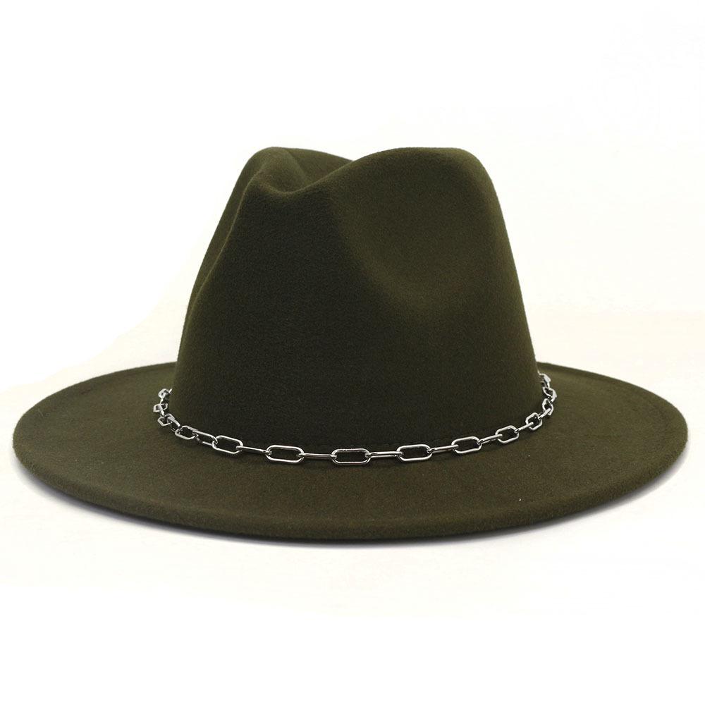 Kapelusze damskie nowa jesienno-zimowa filcowe kapelusze fedora mężczyźni Panama kościół czapka jazzowa dekoracje ślubne kapelusze sukienka pamelas para bodas