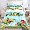 Monster Henry Bedding 3 Piece Set HD Print Duvet Cover Pillowcases for Teens Adult Bedroom Decoration Christmas Gift