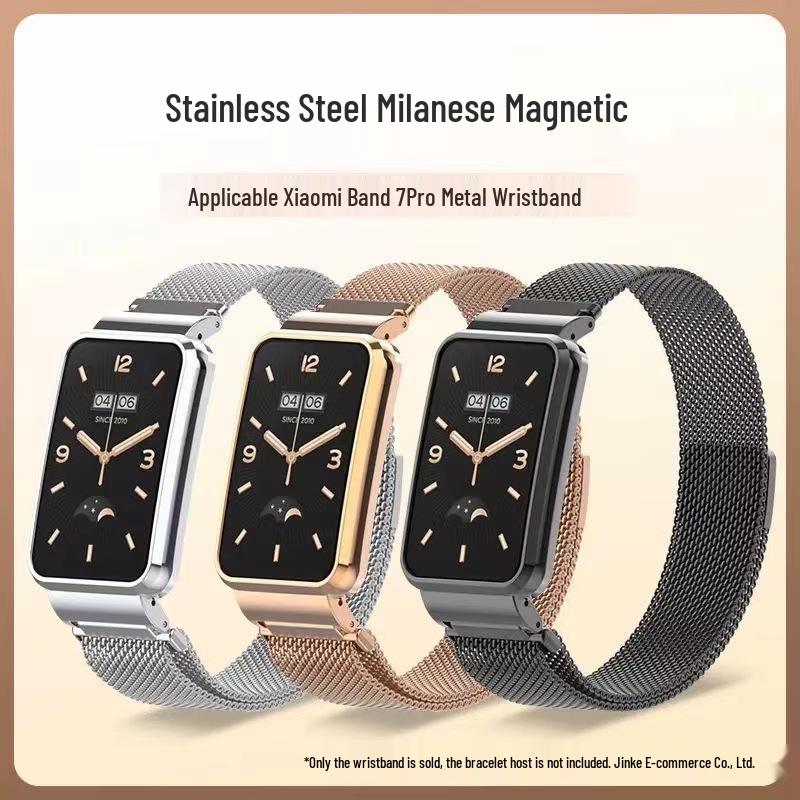 Xiaomi Band 9Pro/8Pro/7Pro Milanese Magnetic Strap Replacement