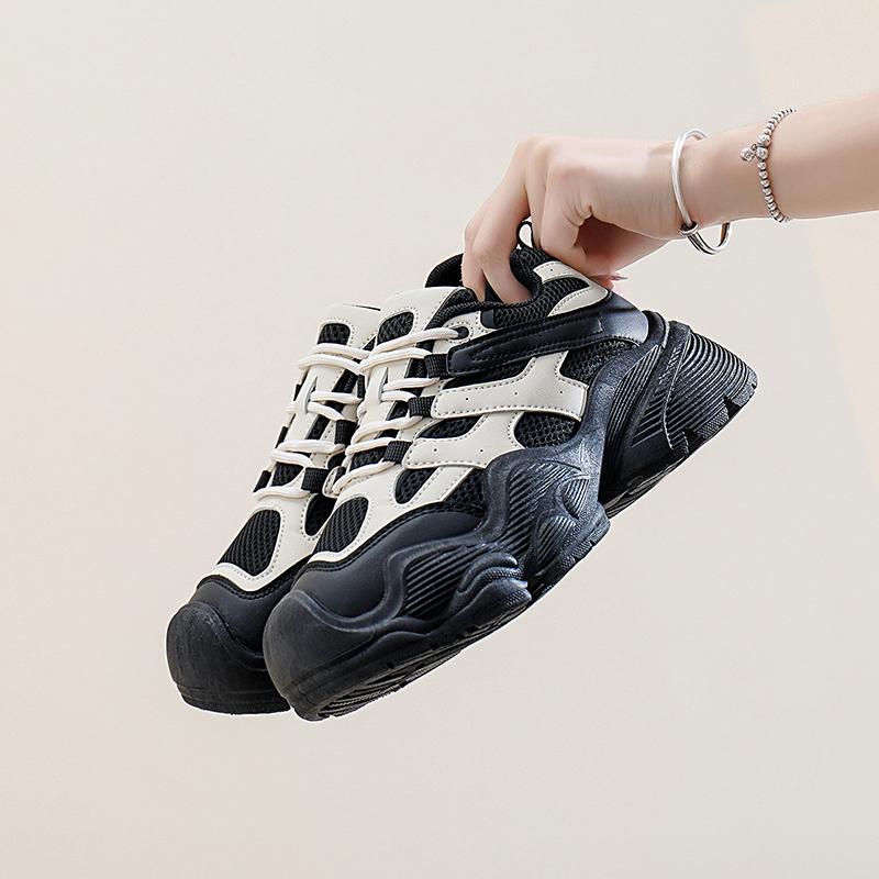 Damen Plateau-Wanderschuhe, Studenten, Mädchen, Outdoor-Sport, Laufschuhe, Turnschuhe, Reisen, Freizeitschuhe