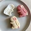 Kitchen Supplies Chinese Style Rabbit Shape Mooncake Moulds Multi-Purpose Reusable Festival Cookie Decorate Tool