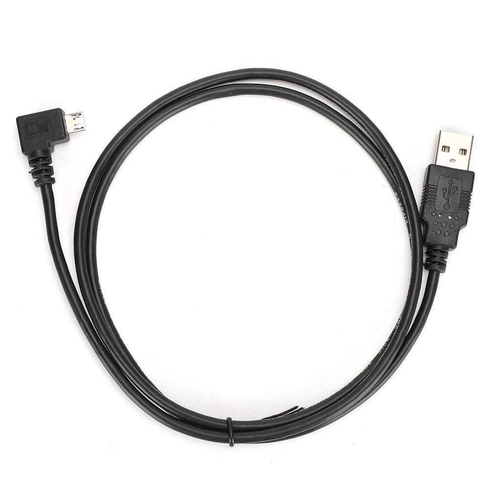 C0402 1M Right Angle Micro USB to USB Connecting Cable for Data Transmission Charging