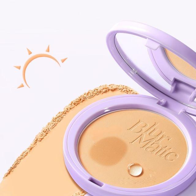 FOCALLURE - Матирующая прессованная пудра с эффектом блюра - 3 цвета #YL02 Sand - 8.5g