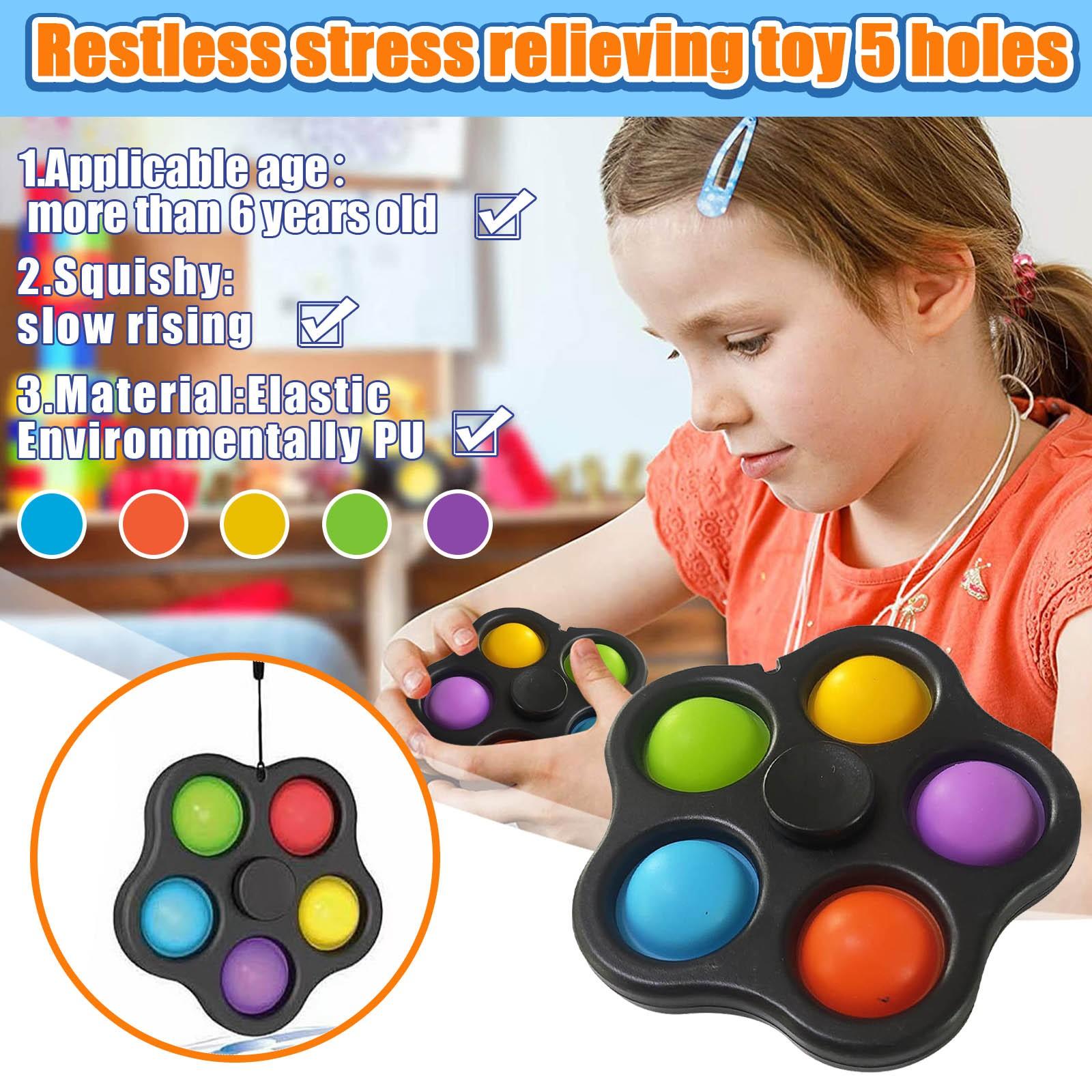 

Детские нервы СДВГ Игрушки от тревоги Снятие стресса Пузырь Силикон