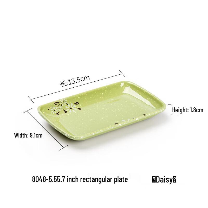 Melamine Rectangular Serving Tray Set