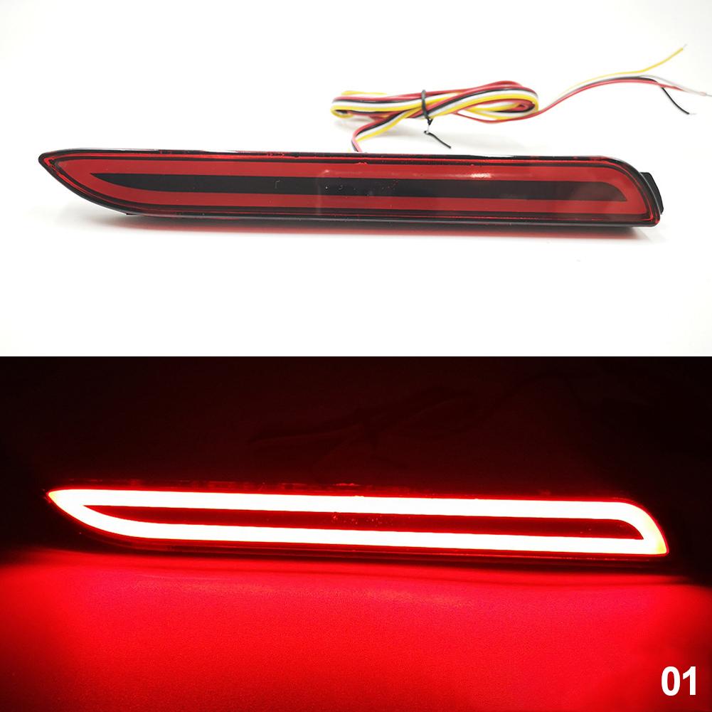 

Автомобильный светодиодный задний бампер отражатель стоп-сигнал для Toyota RAV4 Harrier Sienna EZ Alphard Aygo Mark X Lexus IS-F GX470 RX300 5630 NX RC 2PCS