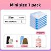 1-5pcs Vacuum Compression Storage Bags Dustproof Sealed for Clothes Blankets Space-Saving Organizer for Dorms Bedrooms Travel