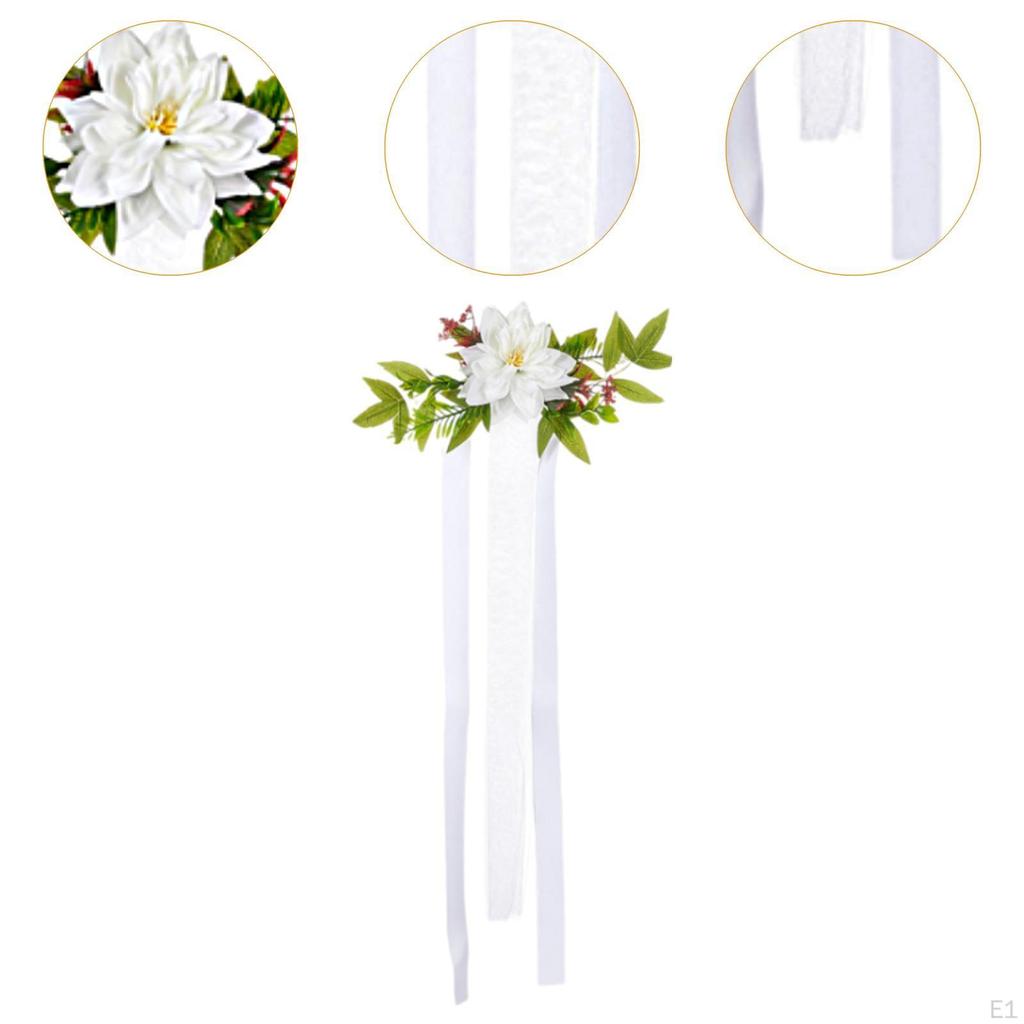 Aisle Bench Flower Arrangement Flowers for Chairs Wedding Decorations Banquets