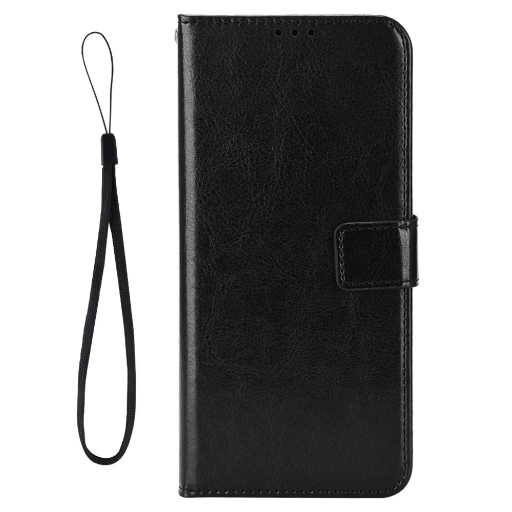 Leather Case for OnePlus 13R 5G/Ace 5 5G/Ace 5 Pro 5G Crazy Horse Texture Phone Wallet Cover