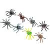 8 Stück Plastikspinne Halloween-Spielzeug für Halloween-Dekorationen