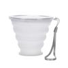 Silicone Foldable Cup with Hook: Versatile Water Cup with Lid