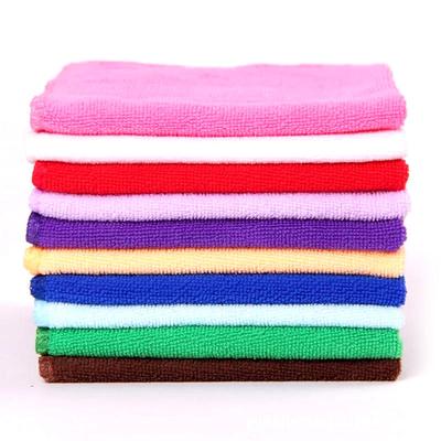10 Stück 20*20cm Quadratisches Handtuch Weiche Faser Baumwolle Gesicht Hand Auto Tuch Handtuch