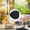 Black Insulated Hose Cover UV Resistant Waterproof Extendable Hose Cover Durable 210D Oxford Cloth Hose Reel Protect Cover