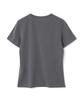 MILLO WOMEN Pearl Ribbon T-Shirt [Charcoal]