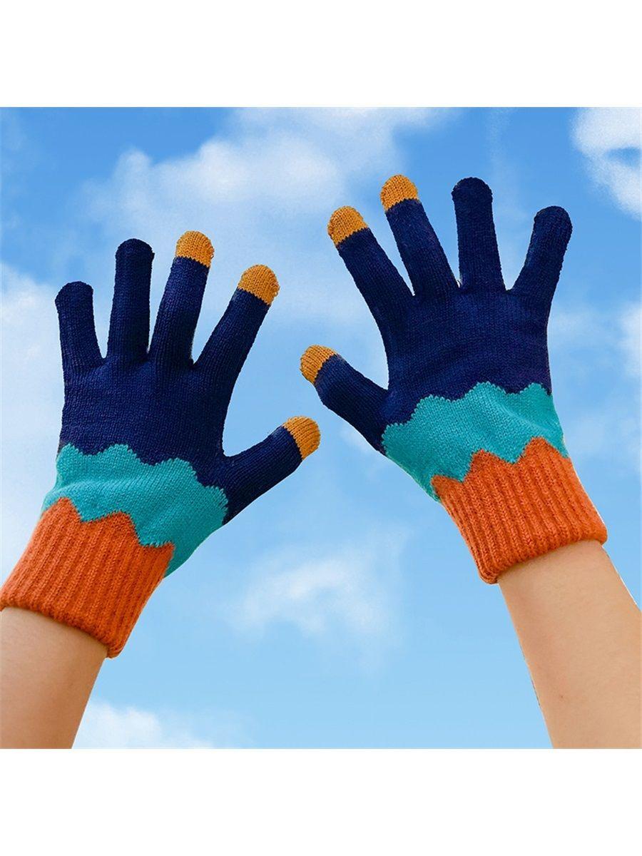 

Winter Warm Fleece-lined And Thickened Men s And Women s Cycling Gloves One Size