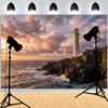 Marine Lighthouse Sailboat Theme Photography Background Wall Decor Romantic Healing Backdrops Portrait Photo Props LH-03