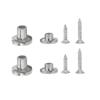 2Sets With Screw String Tree Retainer Metal Guitar Accessory Part  For Electric Guitar