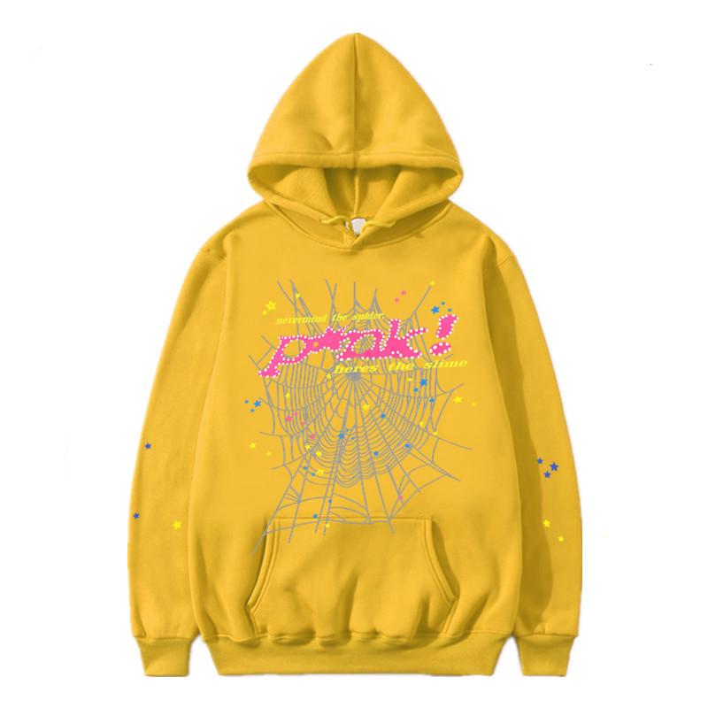 Unisex Hip Hop Hoodica s písmenom 555555 - Trendy mikina na jar/jeseň pre páry XL