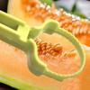 3-in-1 Fruit Ball Scooper Melon Baller Scoop Pulp Separator Stainless Steel Fruit Carving Tools for Cantaloupe Watermelon