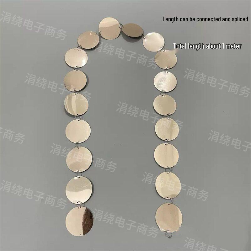 Silver and Gold Sequin String Curtain for Weddings - Beaded Decoration for Backgrounds and Ceilings