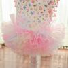 Soft Puppy Floral Vest Breathable Cat Cake Skirt Fashion Pet Summer Clothes  For Dogs and Cats