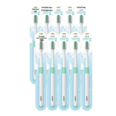 Langsaling Cloud Feel Weiche Borsten Zahnfleischpflege Zahnbürsten (10er-Pack)