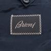 Brioni Black BRUNICO Super170s Stripe Suit Set Suit Setup 46 NavyUsed