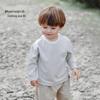 OAK FAMILY Pure Wood Pulp Long-Sleeve Round Neck Children's Top