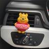 New Kawaii Winnie The Pooh Air Freshener Air Outlet Decoration Fashionable Car Air Conditioner Aromatherapy Car Decoration