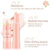 Transparent Jelly Lip Gloss Moisturizing Lipstick with Peach Flavor