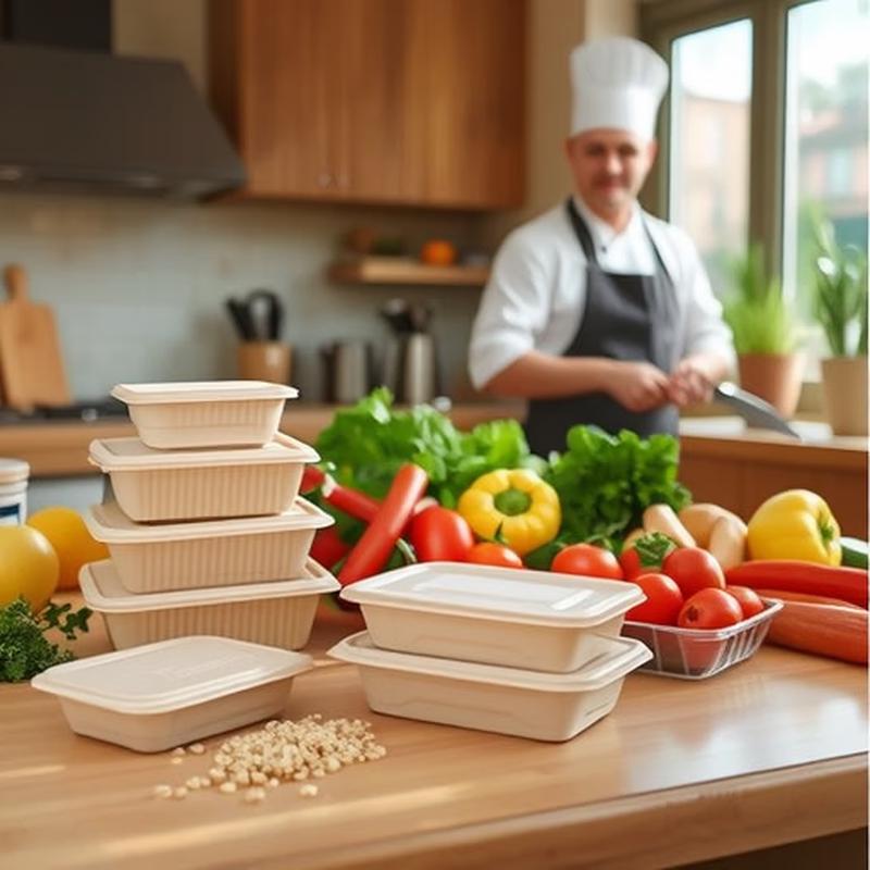 Disposable Corn Starch Meal Box