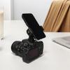 Universal Smartphone Tripod Mount Adapter Phone Clip Holder 1/4 Inch Screw Mobile Clamp with Cold Shoe Mount