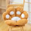 New Arrive 60-75CM Cat Bear Paw Plush Seat Cushion Indoor Floor Stuffed Sofa Colorful Animal Decor Pillow Grownups Gift