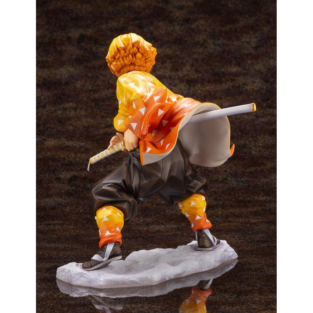 ARTFX J Demon Slayer: Kimetsu No Yaiba Zenitsu Agatsuma 18 Scale PVC Painted Finished Figure