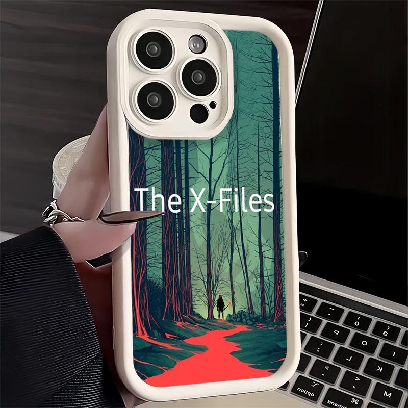 

Phone Case for iPhone 17 Air 16E 15 16 Pro Max The X Files I Want to Believe Cover 14 Plus 13 12 Mini Soft Shell Silicone Fundas iPhone 13