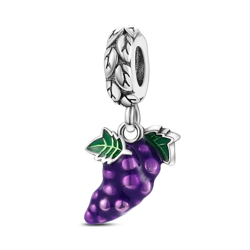 Newcopper Pink Kitten Gourmet Pizza Cone Charm Beads Suitable For Panoriginal Bracelet Exquisite Diy Jewelry Gift