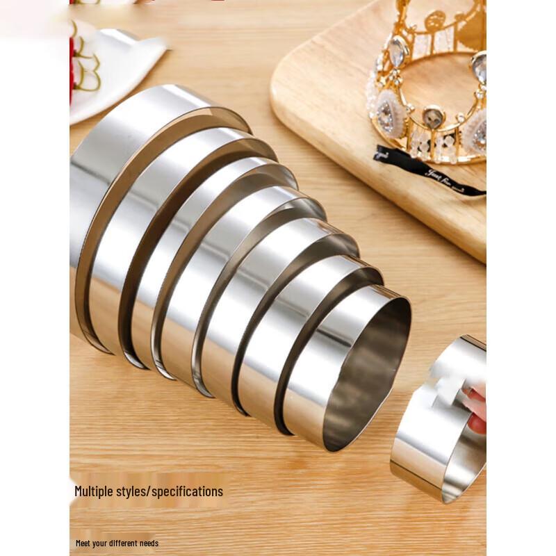 Stainless Steel Round Baking & Frying Mold