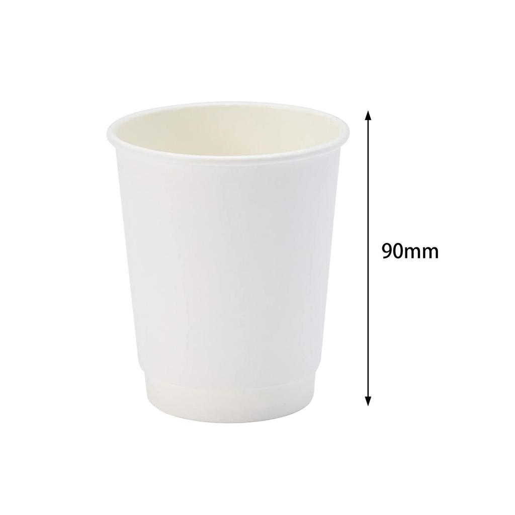 Disposable Coffee Cups Beverage Paper Cup and Cold No Leakage Eco Friendly for Water Milk