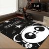 1PC Custom Name Panda Stars Night Theme Theme Floor Mat Ideal for Living Room, Game Rooms, Office, Bedroom, Floor Mat Playful Design