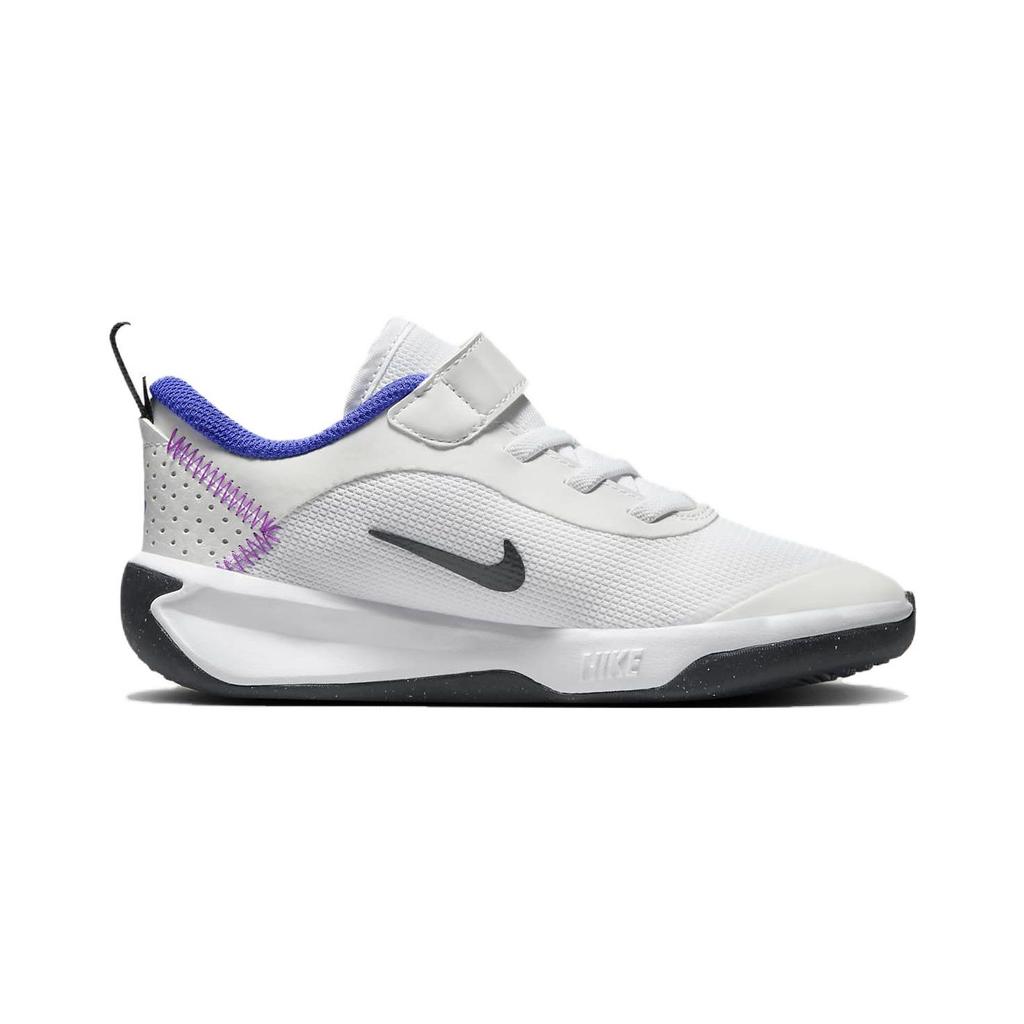 Nike Omni Multi-Court PS White Dark Obsidian Kids Sneakers Light-Ultramarine Fuchsia-Dream DM9026-104