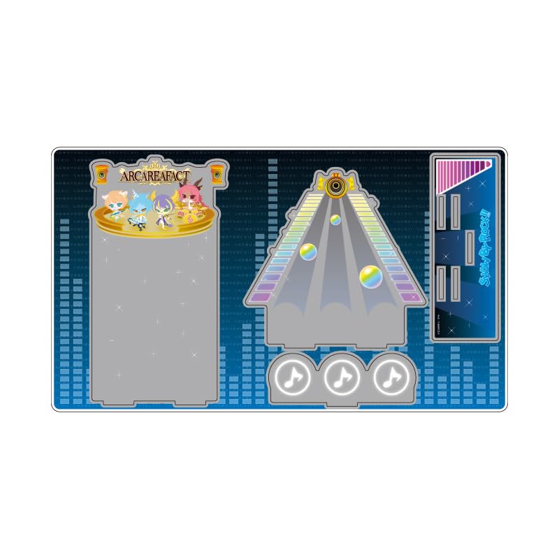 

SHOW BY ROCK 33 ARCAREAFACT [Official Illustration] Premium Acrylic Diorama Plate
