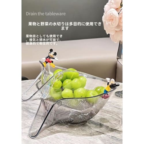 SoolKool [2-Pack] Colander, Clip, Strainer, Bowl, and Sink Strainer Set for Vegetables, Fruits, Food, Meat, Pots, Rice, and Rinse Bowls. Stackable for